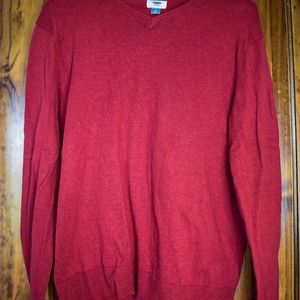 Red sweater. Old navy, size M.